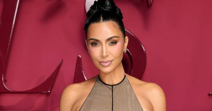 Kim Kardashian Wows Fans in Sleeveless Dress