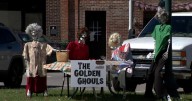 They're baaaaack! Skeletons return to Centerville for a little Halloween fun