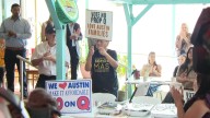 Austin residents rally against Proposition Q tax hike