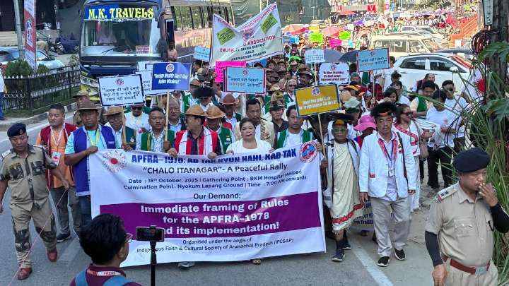 Thousands join mega rally urging immediate framing, implementation of APFRA
