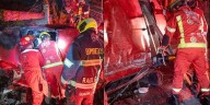 Choque en la colonia Aldama Tetlán deja dos lesionados