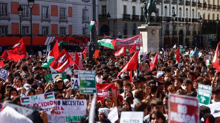 Manifestaciones en toda España exigen la liberación de los activistas de la flotilla detenidos por Israel