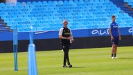 Emilio Larraz toma las riendas del Real Zaragoza y dirigirá el entrenamiento de este lunes tras el despido de Gabi