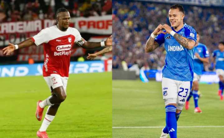 Millonarios obligado a vencer a Santa Fe para seguir con vida en la Liga BetPlay