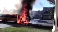 A Minnesota mother noticed her child’s school bus on fire. Then she helped evacuate 22 kids