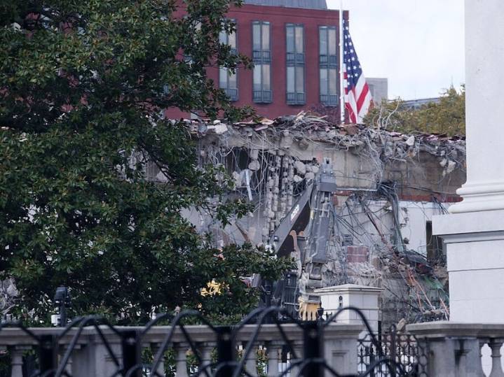 The East Wing could fully be demolished soon, as preservationists urge caution