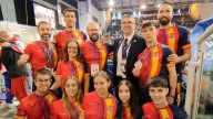 Los motrileños Manuel Peláez y Lorenzo Díaz, subcampeones del mundo de Taekwon