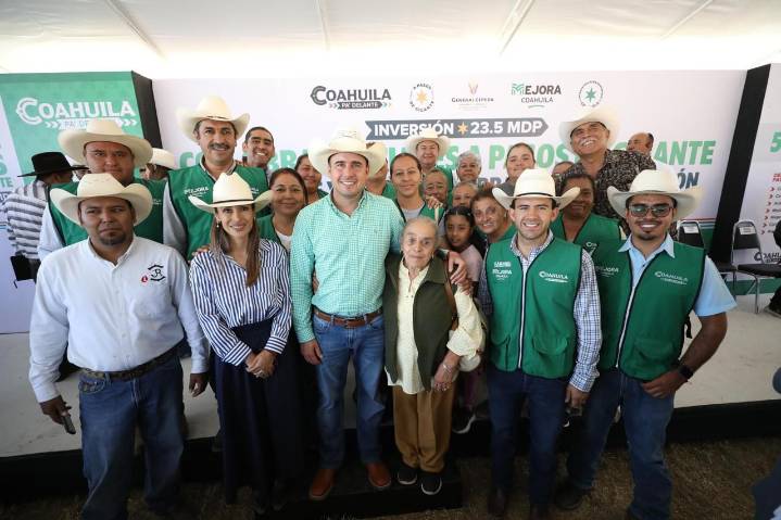 Coahuila avanza con obras sociales a pasos de gigante: Manolo Jiménez