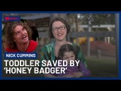 ‘Honey Badger’ Nick Cummins Saves 3-Year