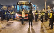 Balean a conductor de bus "El Triángulo" en San Juan de Miraflores