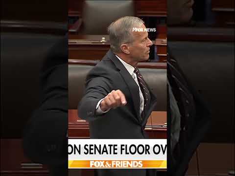 '13 TIMES!': Senator ERUPTS on floor over shutdown #foxnews #news #us #fox