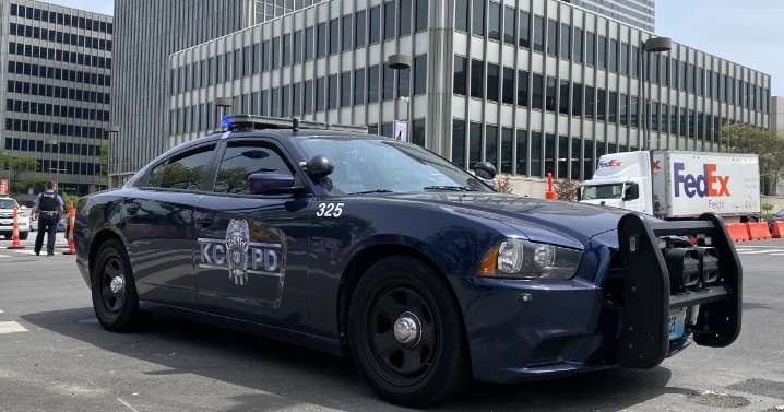 Officer released from hospital after KCPD vehicle gets rear