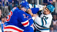 Rempe, Reaves drop gloves, trade haymakers in Rangers