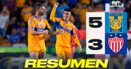 Resumen del partido: Tigres 5 - 3 Necaxa | Jornada 13 