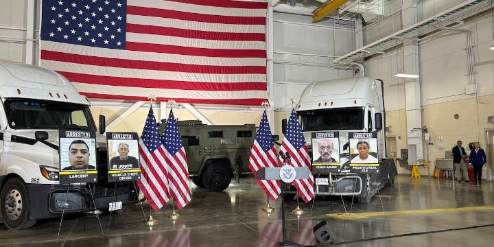 WATCH LIVE: Homeland Security Secretary visits Gary to give update on recent immigration enforcement