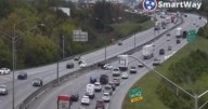 Two lanes closed on I-24 following multi
