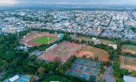Levantamiento aéreo del Centro Olímpico de Dominicana para JCC