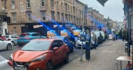 Person rushed to hospital and Glasgow street locked down after 'disturbance'