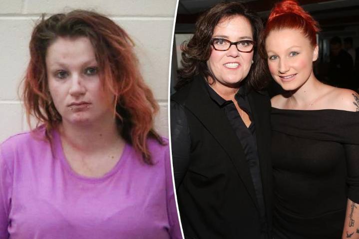 Rosie O'Donnell's troubled daughter, Chelsea, sentenced to prison after violating parole in drug case