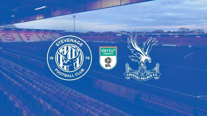 Tickets available for Palace Under-21s' match at Stevenage on Tuesday!