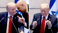 'Confused' and 'befuddled' Trump told to sit back down because it wasn’t his turn to speak
