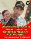 Colombiano con cáncer terminal sueña con conocer al presidente Gustavo Petro
