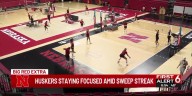 Top-ranked Huskers staying focused amid sweep streak