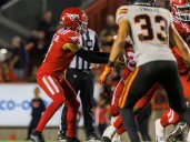 Stamps' Adams Jr. vs. Lions' Rourke takes West semifinal centre stage