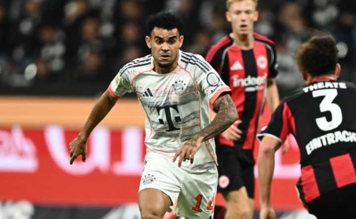 Imparable Luis Díaz: revive su doblete en la victoria del Bayern ante Frankfurt.
