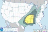 Warning Issued as Severe Storms Threaten 45 Million Americans
