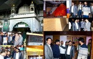 DC Srinagar visits Shrine of Makhdoom Sahib and Sharika Devi Temple