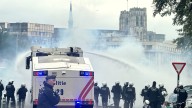 Police fire tear gas at Brussels protest against austerity measures