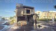 Incendian nuevamente una residencia en el fraccionamiento Portalegre, al norte de Culiacán