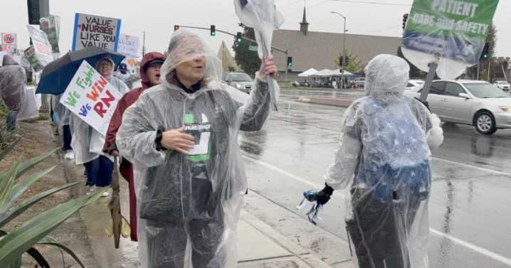 Kaiser Permanente workers strike for better pay and patient safety