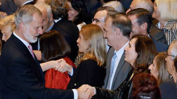 La familia real preside el Concierto Premios Princesa de Asturias en Oviedo