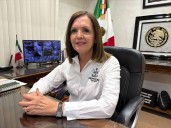 Alcaldesa Sara Pérez Cantú Anuncia Reducción de Tiempos de Tráfico en Frontera