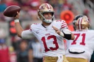 49ers' Brock Purdy, Ricky Pearsall, Jauan Jennings out vs. Rams on Thursday night