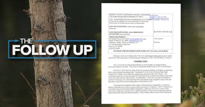 City of Littleton drops lawsuit against ballot measure aimed at freezing zoning changes
