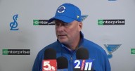 'Elite hands and elite vision,': Blues coach Jim Montgomery on Robert Thomas
