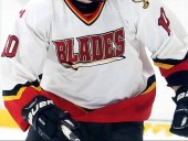 Blenheim Blades’ Russell Vaughan shuts out Lakeshore Canadiens