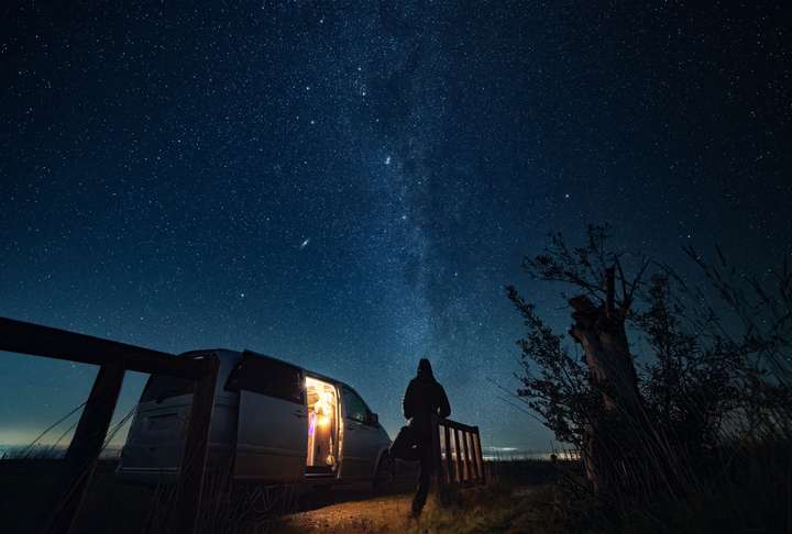 A Wichita high school hosts its annual Astronomy Night