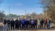Corte de ruta en La Rioja por pedido de trabajo a la minera Vicuña