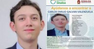 ¡Mazatlán marcha por Carlos Emilio! Exigen encontrar al joven desaparecido tras entrar al baño de un bar