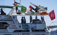Tres barcos de Flotilla para Gaza no cambiaron rumbo y ahora están en Israel