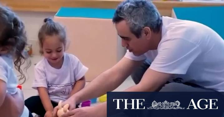 Omri Miran is reunited with his young family