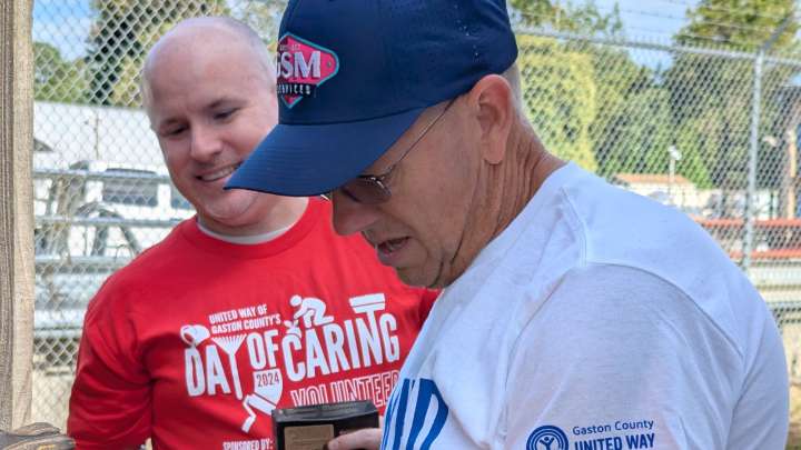 Community volunteers complete more than 20 projects at 'Day of Caring'
