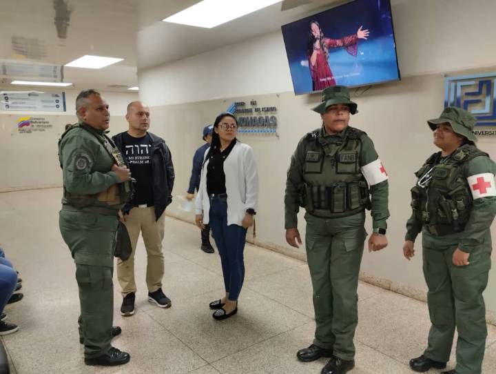 FANB activa ejercicio cívico militar en hospital Manuel Núñez Tovar