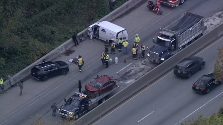 Aparatoso accidente paraliza I-76 en ruta hacia Filadelfia – Telemundo 62
