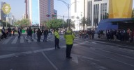 Trabajadores del SAT protestan en CDMX tras amenazas de despidos: Calles cerradas y oficinas sin servicio