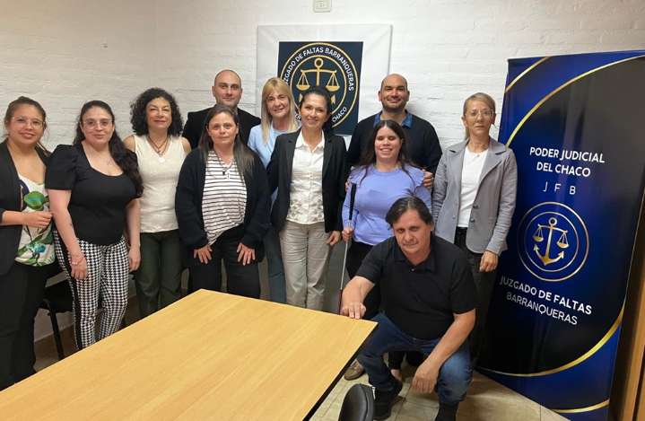 BARRANQUERAS: La Inspectora De Justicia Visitó El Juzgado De Faltas